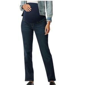 Levi‎ Strauss Signature Gold Maternity Heritage Straight Jeans Sz. XL NWT